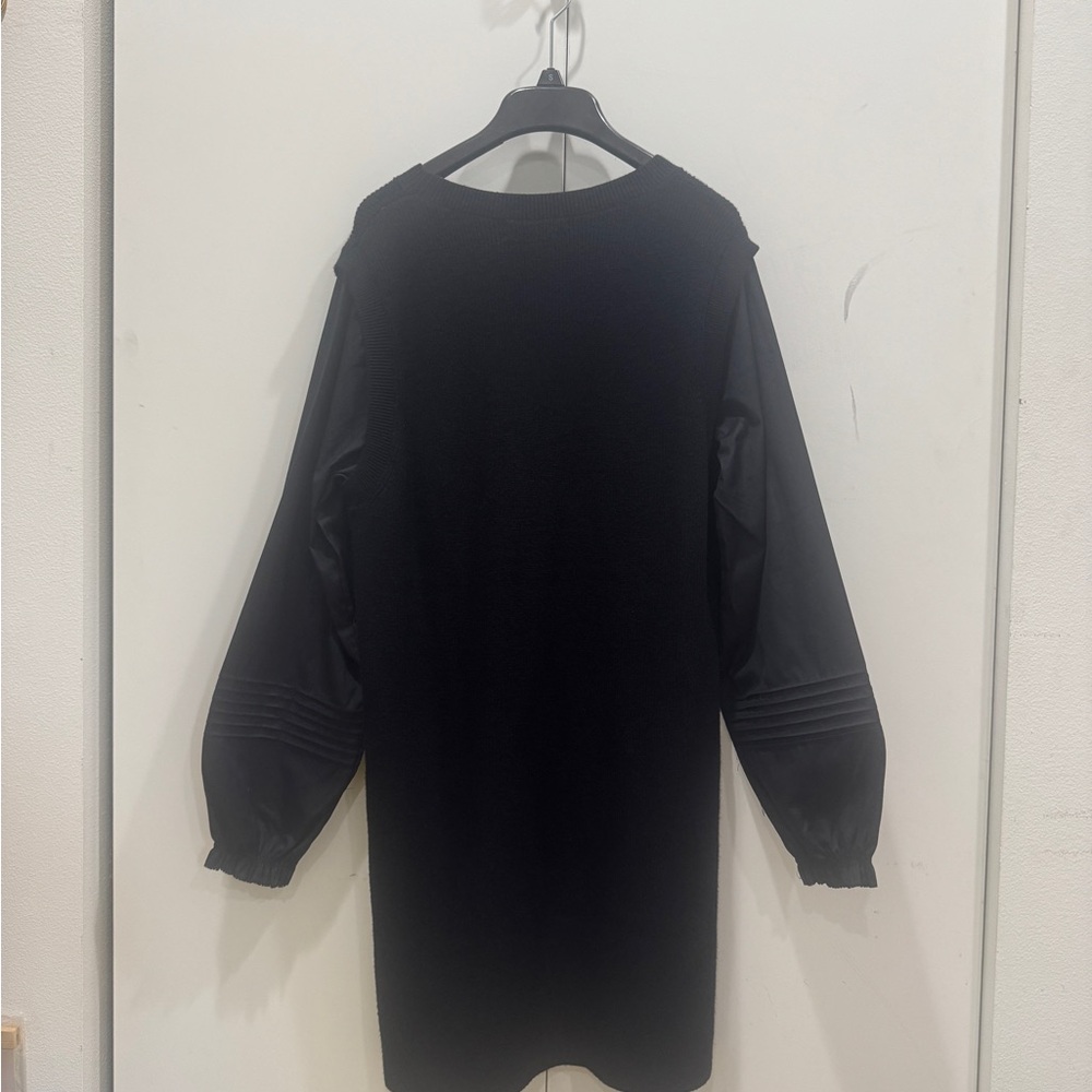 Treasure & Bond Black Long Sleeve Dress